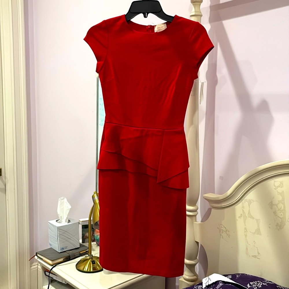 Red Bodycon Cocktail Dress